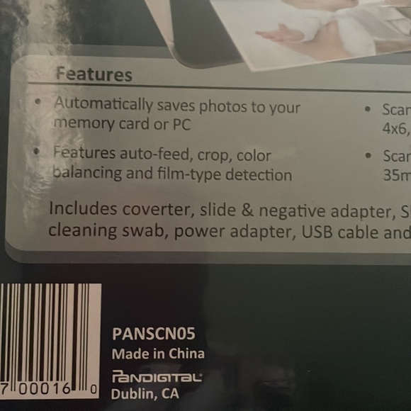 NIB Pandigital Photo, Slide, and Negative Converter - Picture 9 of 14